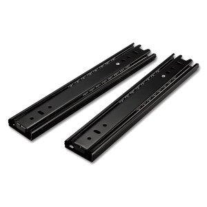 2 (1 Par) Corrediças Trilho Telescópico 45cm Gaveta Móvel