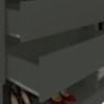 Guarda Roupa Casal Ripado 6 Portas 4 Gavetas com Espelho Absolut New 100% MDF - 12
