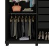 Guarda Roupa Casal Ripado 6 Portas 4 Gavetas com Espelho Absolut New 100% MDF - 10