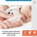 Ver imagem 4 de Kit Higiene Bebe 4 Peças com Estojo Cortador Pinça e Lixa Rosa