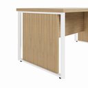 Ver imagem 6 de Mesa em L Executiva Diretor Direita 160cm x 170cm com Caixa de Tomadas e Porta Objetos F5 Office