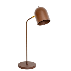 Luminária de Mesa Abajur Ralph Marrom Cortem