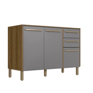 Balcão Esmeralda 1200:cinza