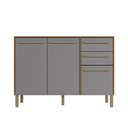 Ver imagem 2 de Balcão Esmeralda 1200:cinza