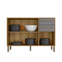 Ver imagem 6 de Balcão Esmeralda 1200:cinza