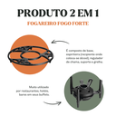 Ver imagem 3 de Fogareiro Portátil Forte Ferro 24x1 Aparador Panela Mineira