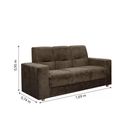 Ver imagem 6 de Conjunto Sofá Turin 2 e 3 Lugares Espuma D23 Flash Estofados