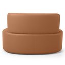 Ver imagem 7 de Sofá 2 Lugares 140cm Orgânico para Sala de Estar Living Larissa L02 Couríssimo Mocca - Lyam Decor