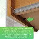 Ver mais imagens de Guarda Roupa Casal 3 Portas 9 Gavetas Luana 