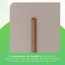 Ver mais imagens de Guarda Roupa Casal 3 Portas 9 Gavetas com Espelho Luana