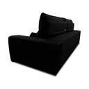 Ver imagem 7 de Sofá Retrátil Reclinável Patagônia 2,50m Suede Velut Preto Molas no Assento - King House