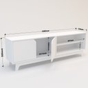 Ver imagem 3 de Rack para TV até 60 Polegadas 2 Portas Columbus