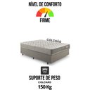 Ver mais imagens de Base Box Baú Casal 138x188 Linho Bege com Colchão Ecoline D40 Espuma