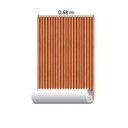 Ver imagem 5 de Papel de Parede Adesivo Madeira Ripa N012028 0,58x2,5M