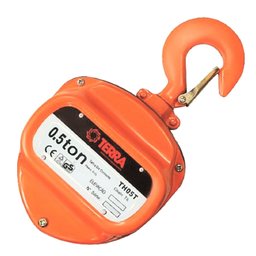 Talha 0,5 Toneladas Corrente 5 Metros Terra Equipamento - 1