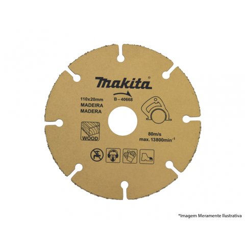 Disco Serra Mad Makita 110mmx20mm B-40668 Blister