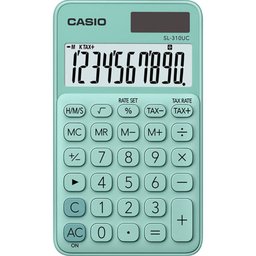 Calculadora Compacta Casio Sl-310uc-gn-n-dc - Verde - 1