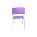 Ver imagem 7 de Kit 4 Cadeiras Infantil Iso Roxo Brinquedoteca Escolas Ecomhome