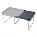 Ver imagem 4 de Estante Multiuso Prateleira Extensível Armário de Mesa