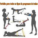 Ver imagem 6 de Kit Mini Band 5 Faixas Elásticas Exercício Funcional Pilates Ginástica