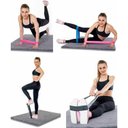 Ver imagem 3 de Kit Mini Band 5 Faixas Elásticas Exercício Funcional Pilates Ginástica