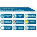 Ver imagem 4 de Conjunto Box Baú Casal Colchão Espuma Paropas D33 D45- Pro Sono Double Face Prata + Base Crc