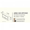 Ver imagem 2 de Cozinha Completa 4 Peças 7 Portas 2 Gavetas 1 em MDF com Pia Inox Porto Itatiaia