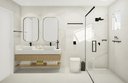 Ver imagem 3 de Porta Toalha Toalheiro de Rosto de Banheiro 35cm em Aço Inox Black Matte Preto Fosco Stainless