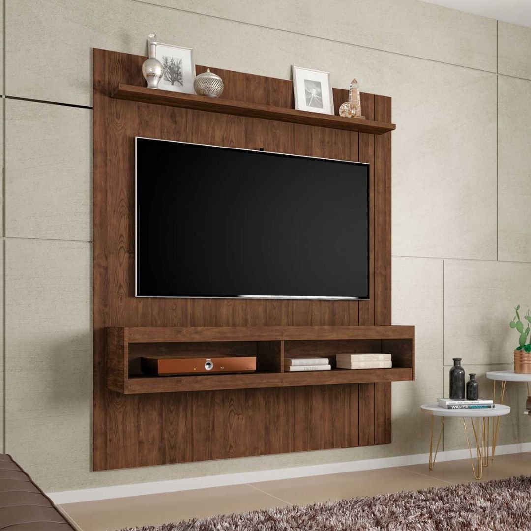 Painel de Tv 65 Polegadas Norton 1.5 Caemmun Havana | MadeiraMadeira