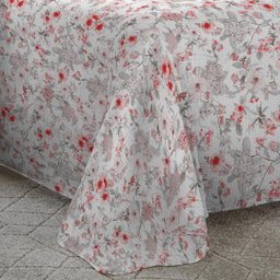 Cobre Leito King Size Com Fronhas Em Piquet Algodão 3 Peças - 5