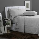 Ver imagem 3 de Kit Colcha Cobre Leito New Everyday Casal 220x240cm Boston Prata Sonhare Sultan