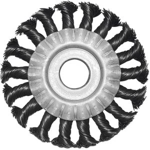 Escova Circular Trançada Aço Carbono 4.1/2 X 1/4 X 7/8 Multi