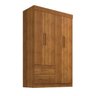 Guarda Roupa Solteiro 4 Portas 2 Gavetas Veneto Sallêto Móveis - 3