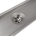 Ver imagem 5 de Ralo Linear Oculto Inox 50cm Banheiro Lavabo Anti Odor Anti Inseto Lavanderia Seguro Resistente Invi