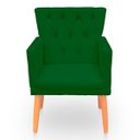 Ver imagem 6 de Kit Poltrona Capitonê Clássica Confortável para Sala e Quarto Ana Suede
