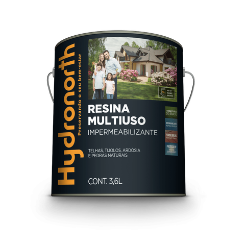 Resina Incolor 3,6l Bril Solv Hydronorth 5514