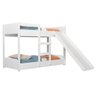 Beliche Flora Infantil com Escorregador e 2 Colchões Infantil Probel 1,50 Cor Branco - 2