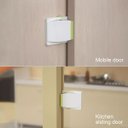 Ver imagem 4 de Trava para Janela Porta Deslizante Bebe Criança Pet Segurança Bloqueio Fechadura Porta de Correr Arm