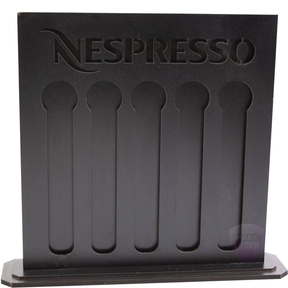 Suporte Porta Cápsulas Café Nespresso Expresso 30 caps Make Laser Nespresso com base