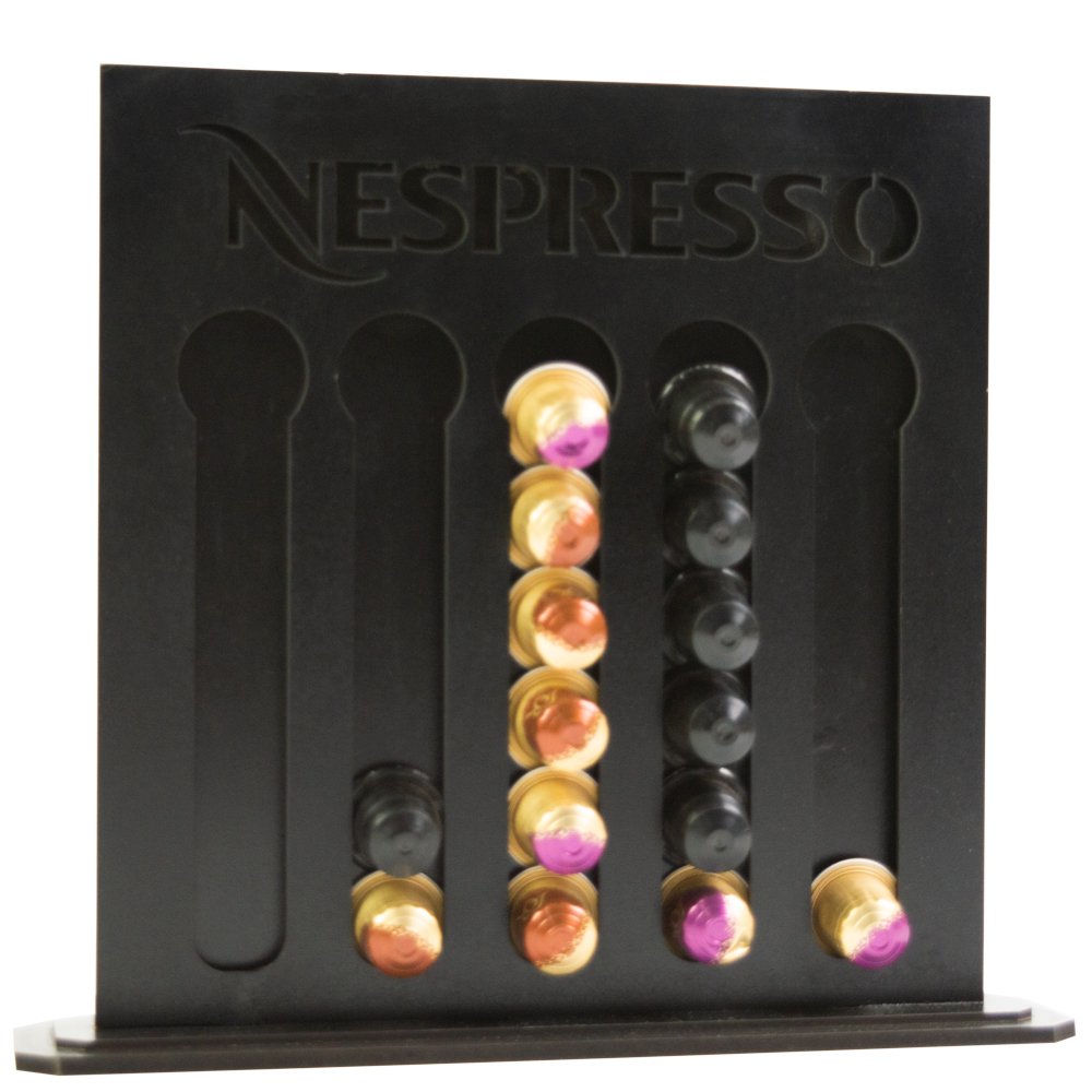 Suporte Porta Cápsulas Café Nespresso Expresso 30 caps Make Laser Nespresso com base - 2