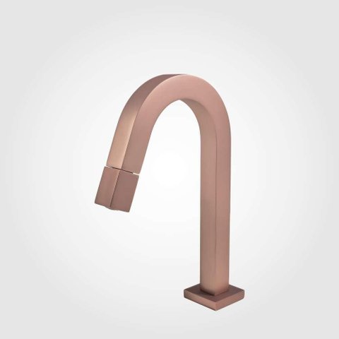 Torneira de Pia para Banheiro Rosé Fosco Color Open Perflex