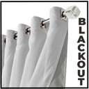 Ver imagem 3 de cortina pé direito blackout Veneza 5,00 x 5,00 c/voal branco