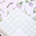 Ver imagem 3 de Toalha de Mesa Estampada Allegra 1 Peça 6 Lugares 100% Poliéster - Lavanda