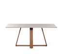 Ver imagem 4 de Conjunto de Jantar Mesa com Vidro Avena 6 Cadeiras New Ella - Linho Mescla Cinza