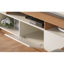 Ver imagem 7 de Estante Ripado Home Theater com Led Para TV até 65 Polegadas 2 Portas Humaitá Colibri