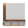 Estante Home Theater com Led Para TV até 65 Polegadas 2 Portas Humaitá Colibri - 5