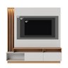 Estante Home Theater com Led Para TV até 65 Polegadas 2 Portas Humaitá Colibri - 9