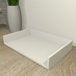 Cama Pet Cama para Cachorro Gato em Mdf de 15 Mm Branco - 3