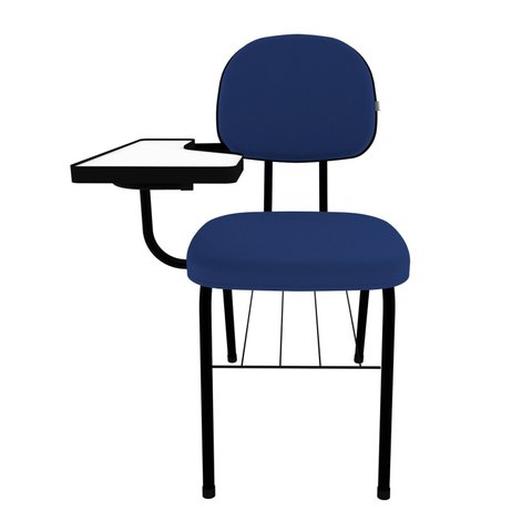 Cadeira Secretária com Porta Livros Universitária 