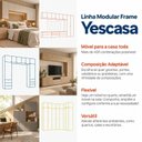 Ver imagem 5 de Módulo Canto Reto 180cm Frame Yescasa